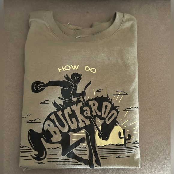 $10 sale
Men’s Farm To Market Tan Buckaroo Graphic T-Shirt Size 2XL - Picture 1 of 2